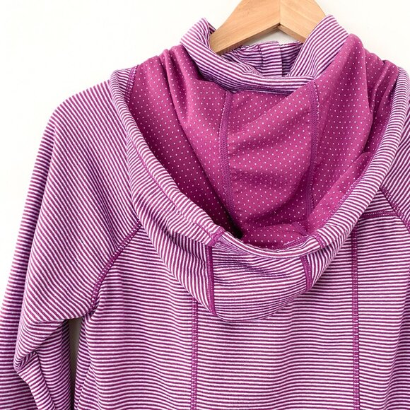 Tangerine Purple 1/2 Zip Athletic Hoodie – Size M - Picture 2 of 8